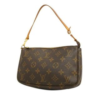 ルイヴィトン(LOUIS VUITTON)の【4gd3208】ルイヴィトン ポーチ/モノグラム/ポシェットアクセソワール/M51980/ブラウン【中古】レディース(ポーチ)