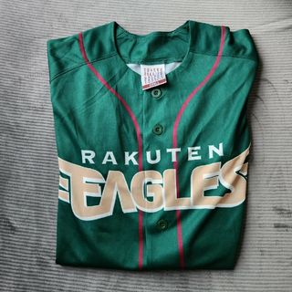 トウホクラクテンゴールデンイーグルス(東北楽天ゴールデンイーグルス)のEAGLES EARTH GREEN 2023ユニフォーム　Sサイズ(応援グッズ)