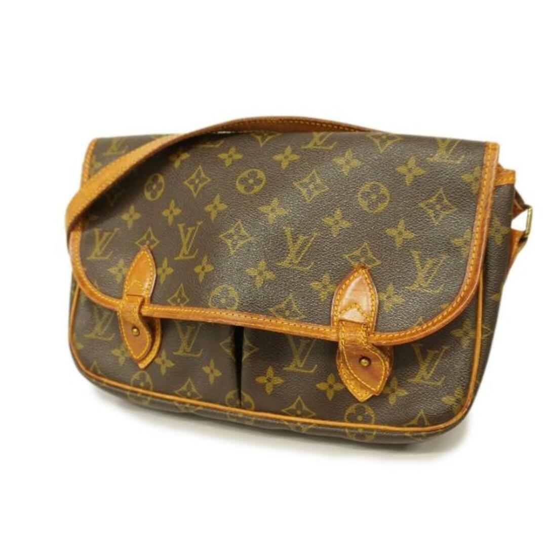 LOUIS VUITTON(ルイヴィトン)の【4gd3180】ルイヴィトン ショルダーバッグ/モノグラム/ジベシエールMM/M42247/ブラウン【中古】レディース レディースのバッグ(ショルダーバッグ)の商品写真