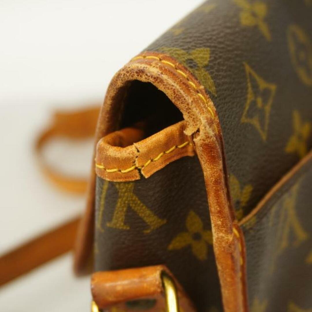 LOUIS VUITTON(ルイヴィトン)の【4gd3180】ルイヴィトン ショルダーバッグ/モノグラム/ジベシエールMM/M42247/ブラウン【中古】レディース レディースのバッグ(ショルダーバッグ)の商品写真