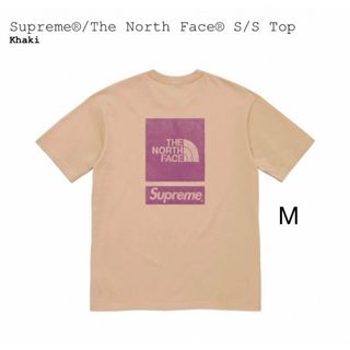 シュプリーム(Supreme)のSupreme The North Face S/S Top Khaki M(Tシャツ/カットソー(半袖/袖なし))