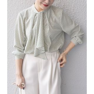 シップスフォーウィメン(SHIPS for women)のシップス/2WAY プリントブラウス(シャツ/ブラウス(長袖/七分))