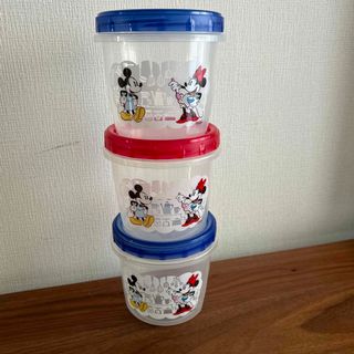 ディズニー(Disney)のジップロック スクリューロック 730ml ディズニーミッキー&ミニー(容器)