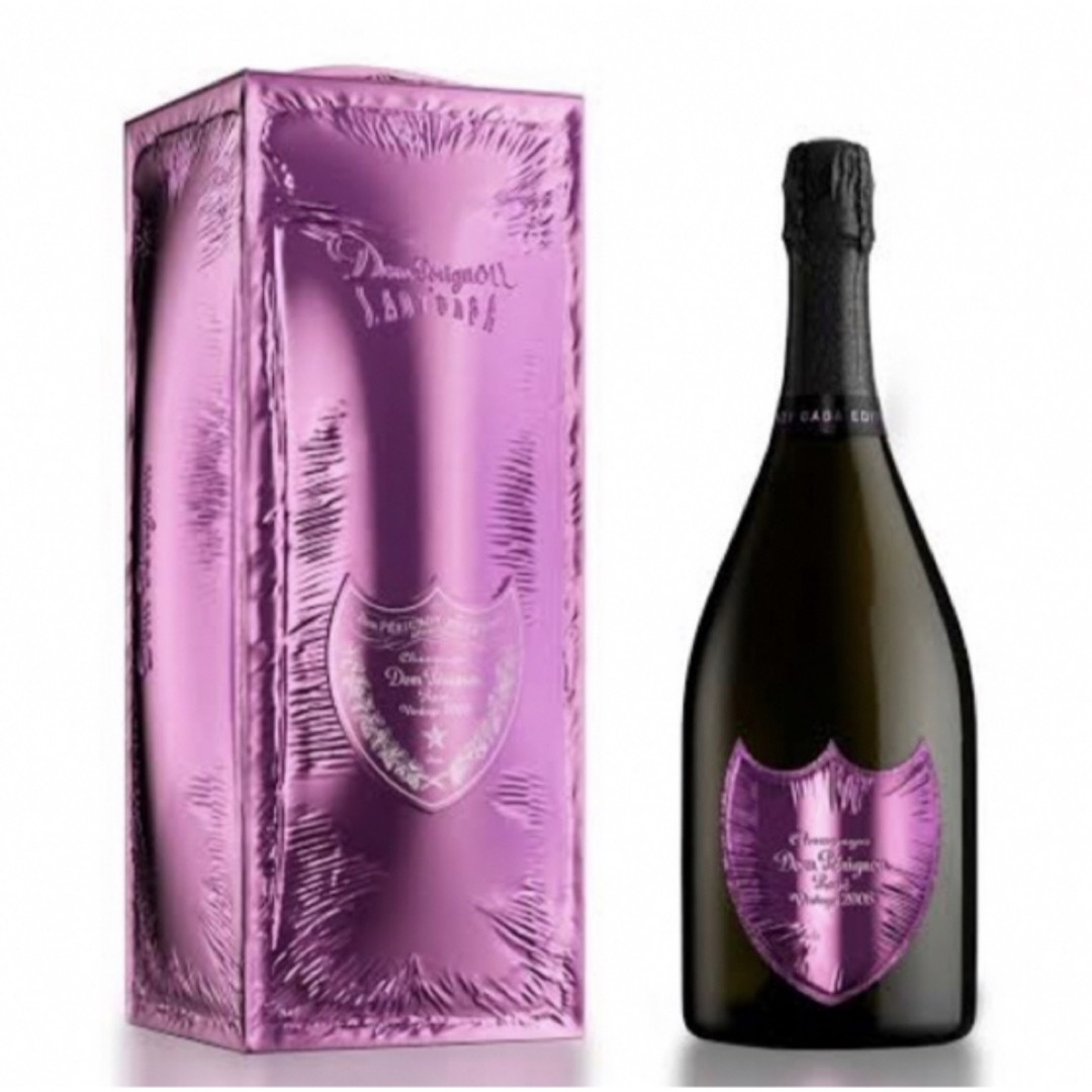 Dom Pérignon(ドンペリニヨン)のドンペリニヨン　ロゼ　2008 レディーガガ 食品/飲料/酒の酒(シャンパン/スパークリングワイン)の商品写真