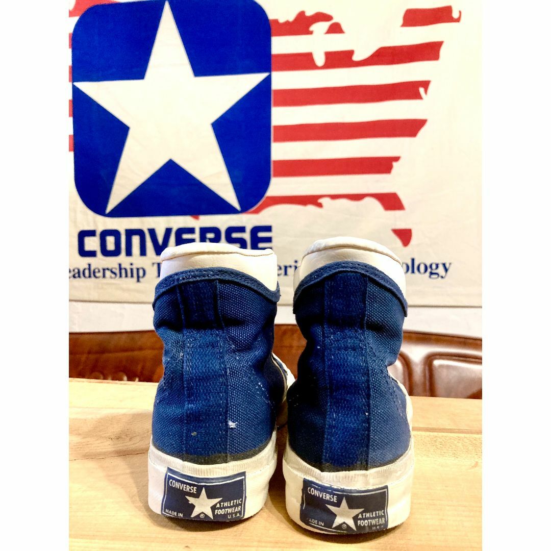 CONVERSE(コンバース)の★70s!USA!レア!コンバース CX-PRO250 紺 ビンテージ 241★ レディースの靴/シューズ(スニーカー)の商品写真