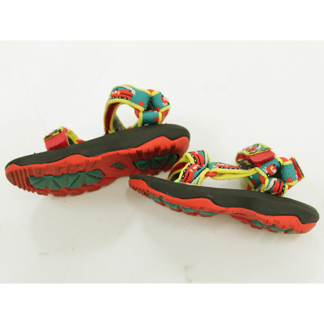 Teva(テバ)の◇テバ/Teva◇11.5cm サンダル/アウトドアシューズ/靴 マルチカラー 海水浴 川遊び 水遊び プール アウトドア キャンプ【中古】子供 キッズ kids ベビー baby 男の子 夏 105032 shoes キッズ/ベビー/マタニティのベビー靴/シューズ(~14cm)(サンダル)の商品写真