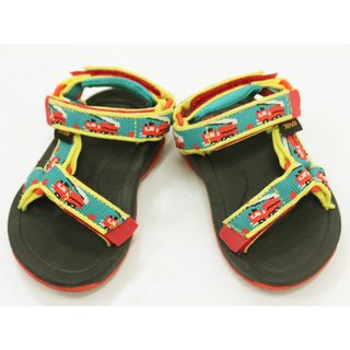 テバ(Teva)の◇テバ/Teva◇11.5cm サンダル/アウトドアシューズ/靴 マルチカラー 海水浴 川遊び 水遊び プール アウトドア キャンプ【中古】子供 キッズ kids ベビー baby 男の子 夏 105032 shoes(サンダル)