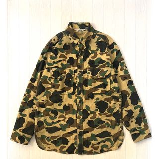 ウールリッチ(WOOLRICH)のWoolRich ウールリッチ USA カモフラ　ロングスリーブシャツ(シャツ)