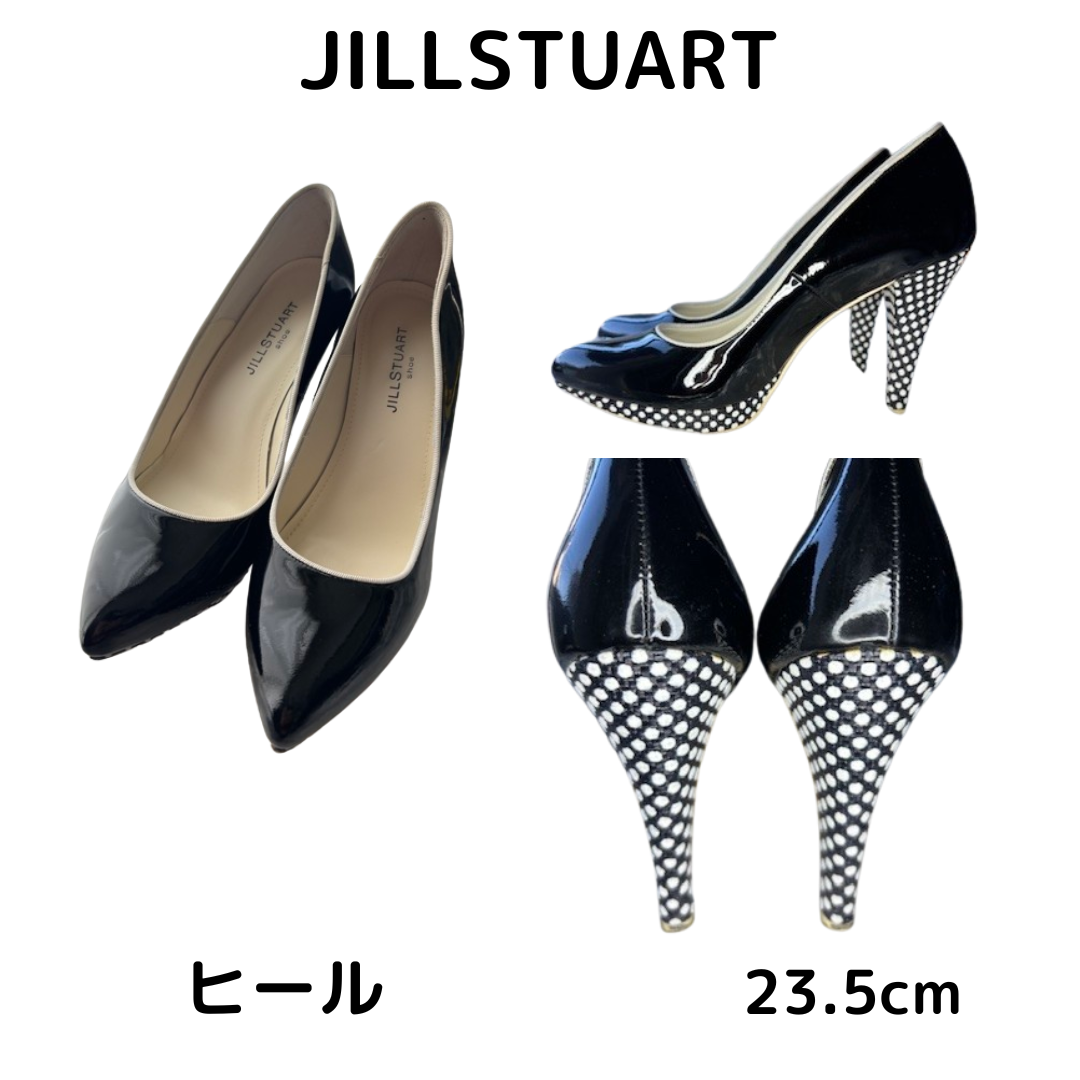 JILLSTUART(ジルスチュアート)の最終値下げ JILLSTUART ジルスチュアート 23.5cm パンプス 黒 レディースの靴/シューズ(ハイヒール/パンプス)の商品写真