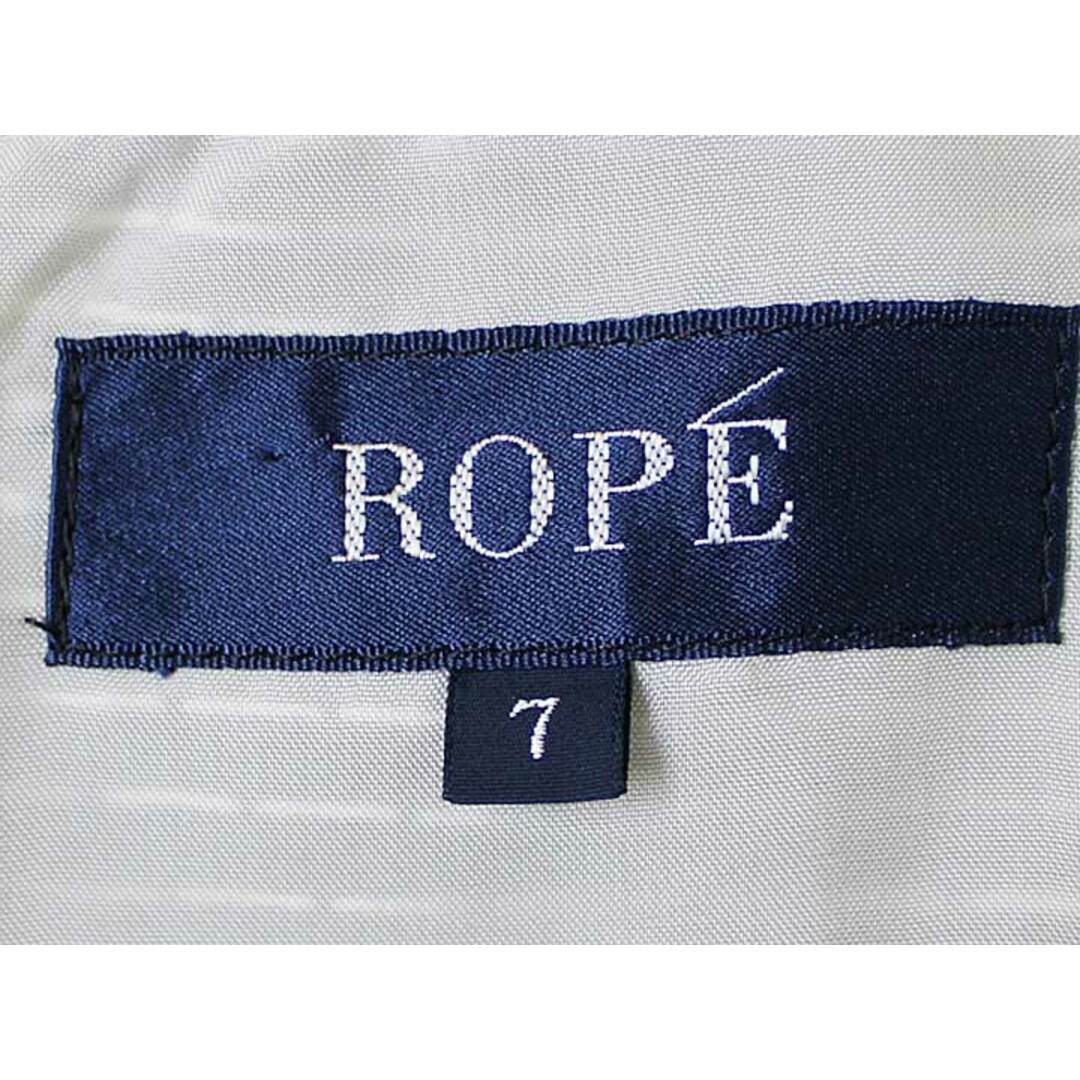 ROPE’(ロペ)の【春物新入荷】■ROPE'/ロぺ■ドット柄ワンピース/半袖 ホワイト×ブラック/白×黒 レディース【中古】夏 onepi 803042 レディースのワンピース(その他)の商品写真