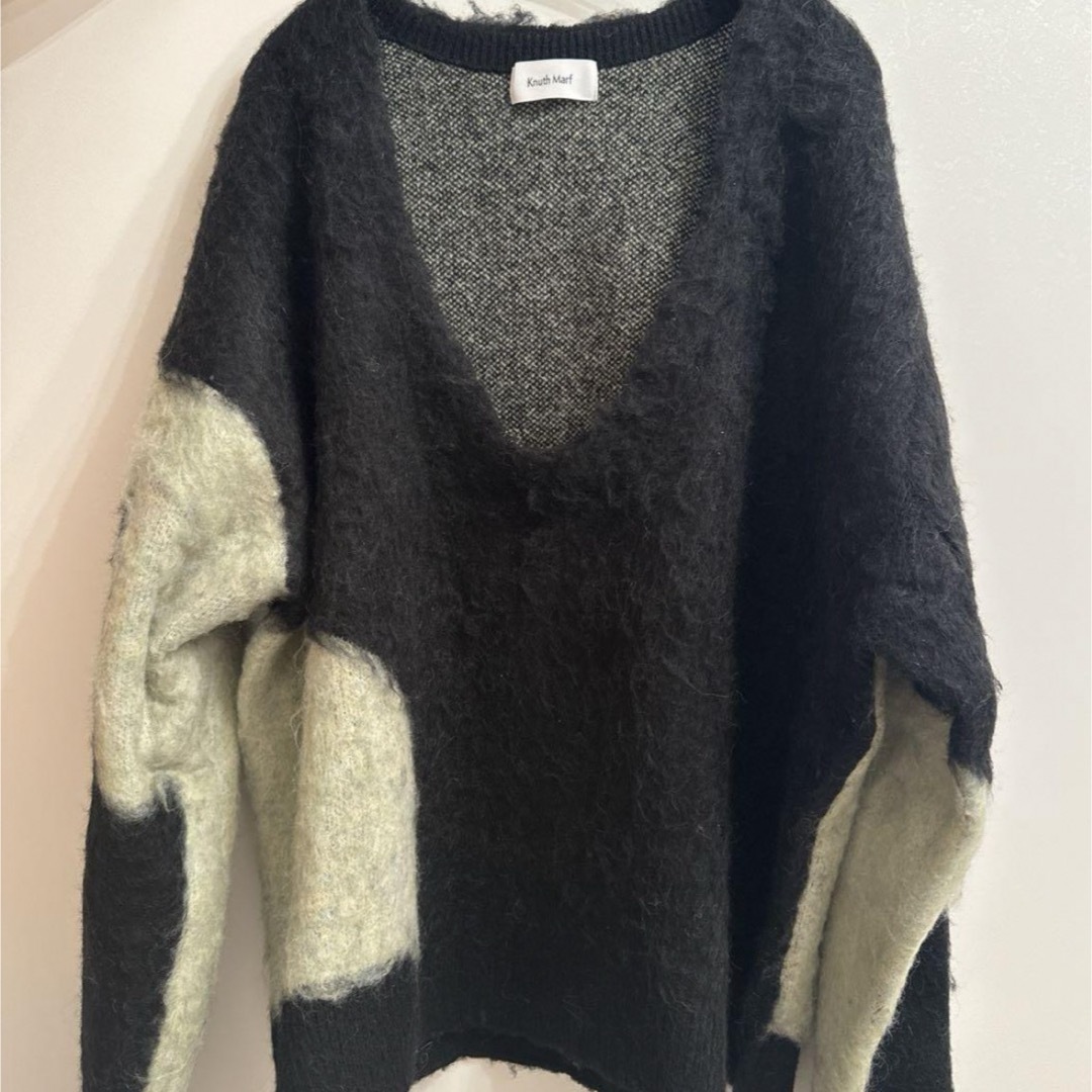 knuth marf  Uneck knit pullover レディースのトップス(ニット/セーター)の商品写真