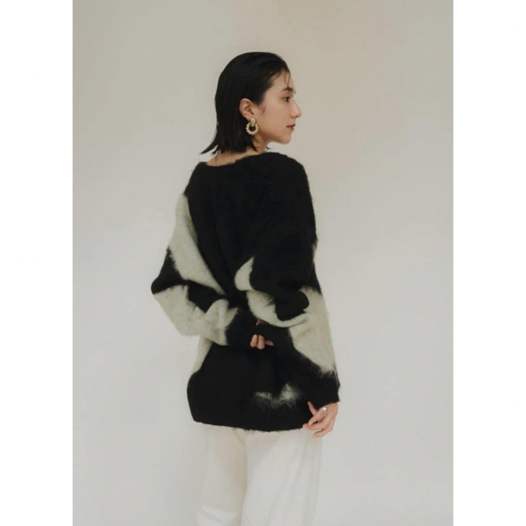 knuth marf  Uneck knit pullover レディースのトップス(ニット/セーター)の商品写真