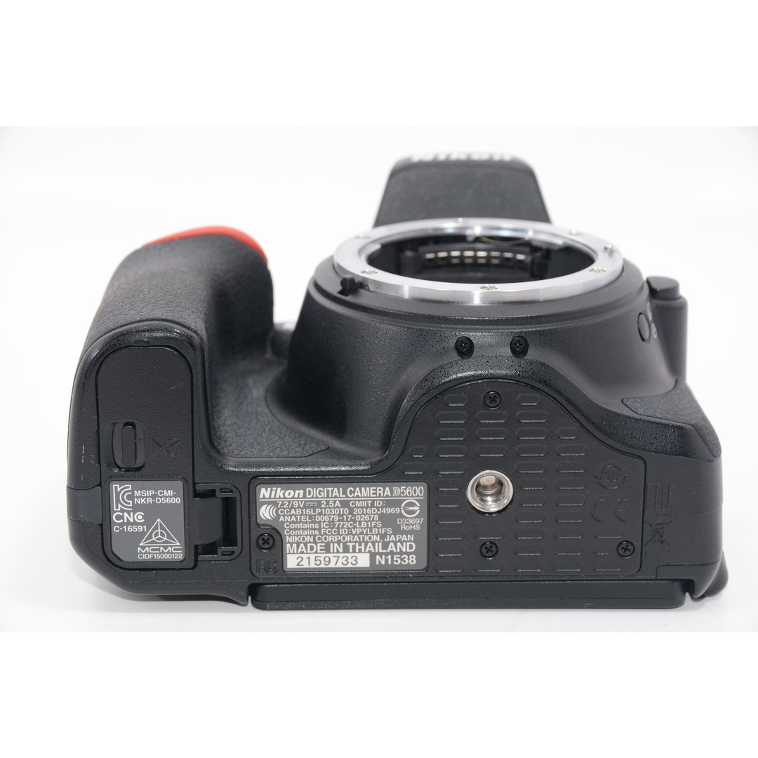 【オススメ】Nikon デジタル一眼レフカメラ D5600 ボディー ブラック D5600BK スマホ/家電/カメラのカメラ(デジタル一眼)の商品写真