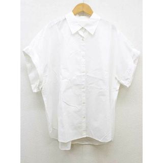 LOUNIE - 【春物 新入荷】‡LOUNIE/ルーニィ‡ワイドスリーブシャツ/サンプル品/半袖 ホワイト/白 レディース 【中古】 春夏 113042