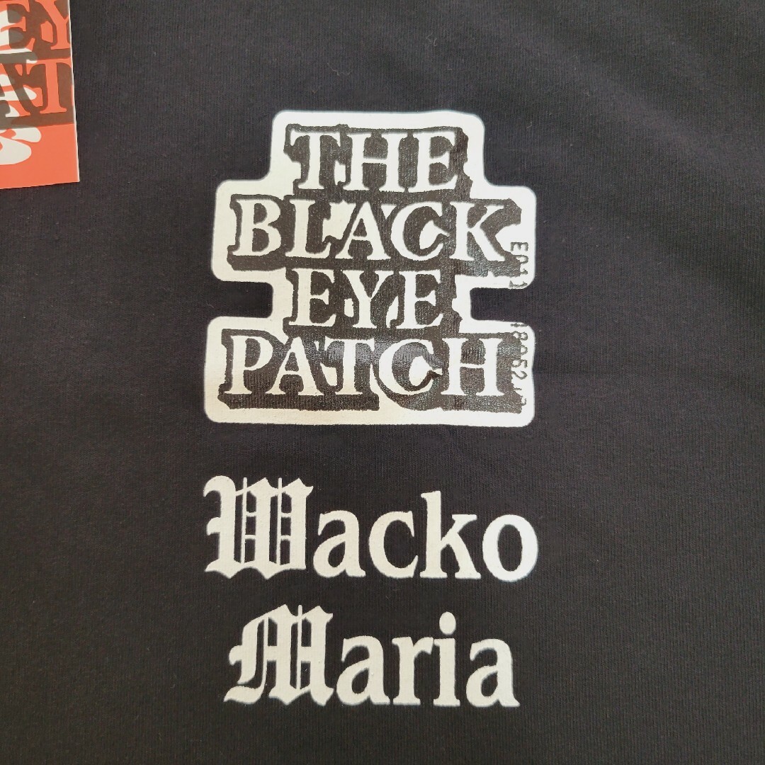 WACKO MARIA(ワコマリア)の【希少！未使用】サイズXL  ブラックアイパッチ　ワコマリア　天国東京　Tシャツ メンズのトップス(Tシャツ/カットソー(半袖/袖なし))の商品写真