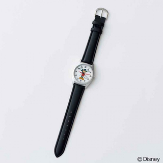 ミッキーマウス(ミッキーマウス)の新品　ミッキーマウス ユニセックスで使える レトロシックな腕時計(ファッション)