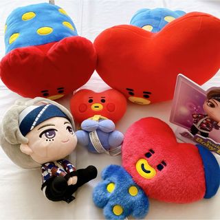 ビーティーイシビル(BT21)のBTS V テヒョン　BT21 ぬいぐるみ　まとめ売り(K-POP/アジア)