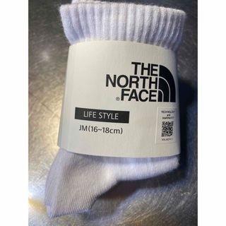 ザノースフェイス(THE NORTH FACE)の未使用　ノースフェイス 靴下キッズ(靴下/タイツ)