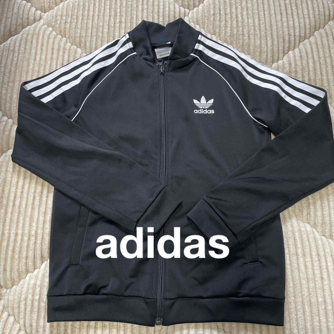 adidas(アディダス)のadidas◆キッズ140cm トラックトップ キッズ/ベビー/マタニティのキッズ服男の子用(90cm~)(ジャケット/上着)の商品写真