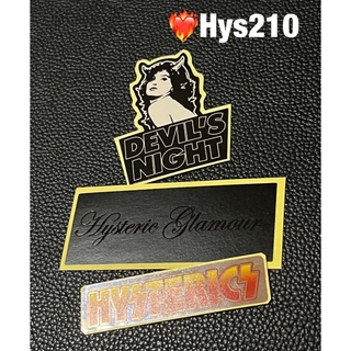 ヒステリックグラマー(HYSTERIC GLAMOUR)のHysteric Glamour Sticker ❤️‍🔥Hys210(その他)