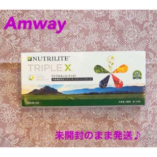 アムウェイ(Amway)の⭐︎未開封で発送⭐︎ Amway アムウェイ トリプルX レフィル 1箱(ビタミン)