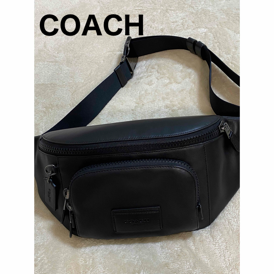 COACH(コーチ)の【美品】COACH コーチ　ウエストバック　ボディバッククロスボディ　C2716 メンズのバッグ(ボディーバッグ)の商品写真