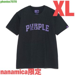 ザノースフェイス(THE NORTH FACE)のノースフェイス パープルレーベル Tシャツ【XLサイズ】NT3440N 黒 新品(Tシャツ/カットソー(半袖/袖なし))