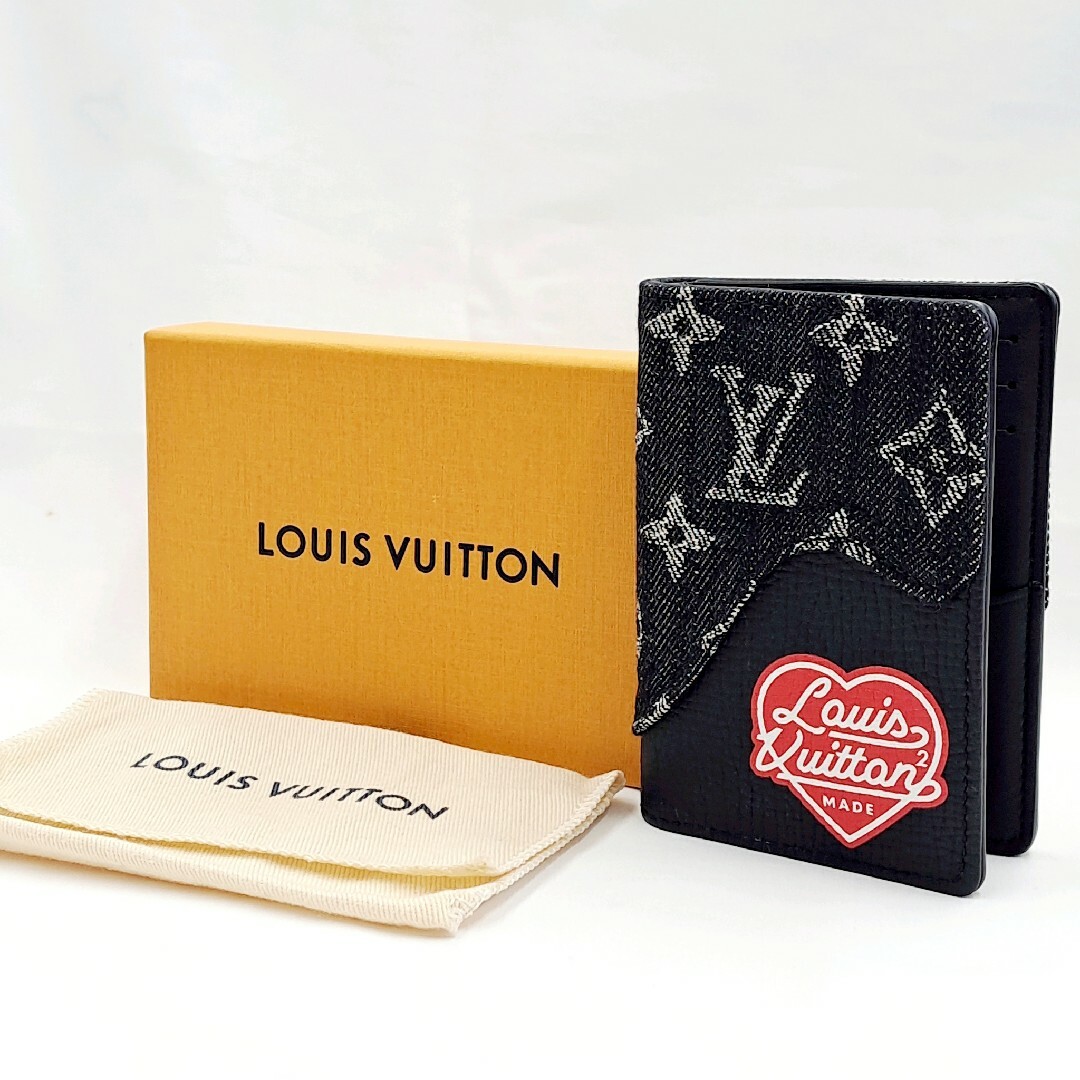 LOUIS VUITTON(ルイヴィトン)のルイヴィトン モノグラムデニム オーガナイザー・ドゥ ポッシュ カードケース メンズのファッション小物(名刺入れ/定期入れ)の商品写真