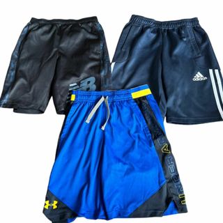 アディダス(adidas)の男の子 アンダーアーマー×アディダス×ニューバランス ハーフパンツ 3枚セット(パンツ/スパッツ)