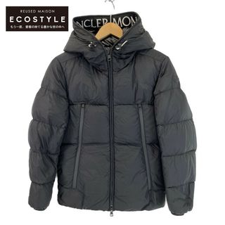 モンクレール(MONCLER)のモンクレール 【美品/国内正規/21年製】MONTCLAモンクラ 内側ロゴ刺繍ライン フーデッドダウン O(ダウンジャケット)