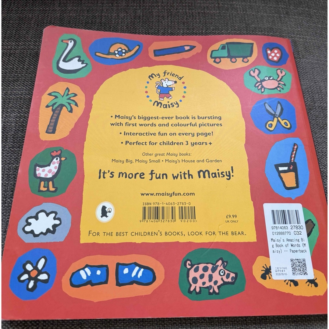 英語メイシー maisy’s Amazing Big Book of Words エンタメ/ホビーの本(絵本/児童書)の商品写真