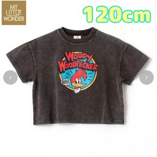 バースデイ(バースデイ)の【新品未使用】MYLITTLEWONDER ＊ ピグメント半袖T DGR 120(Tシャツ/カットソー)