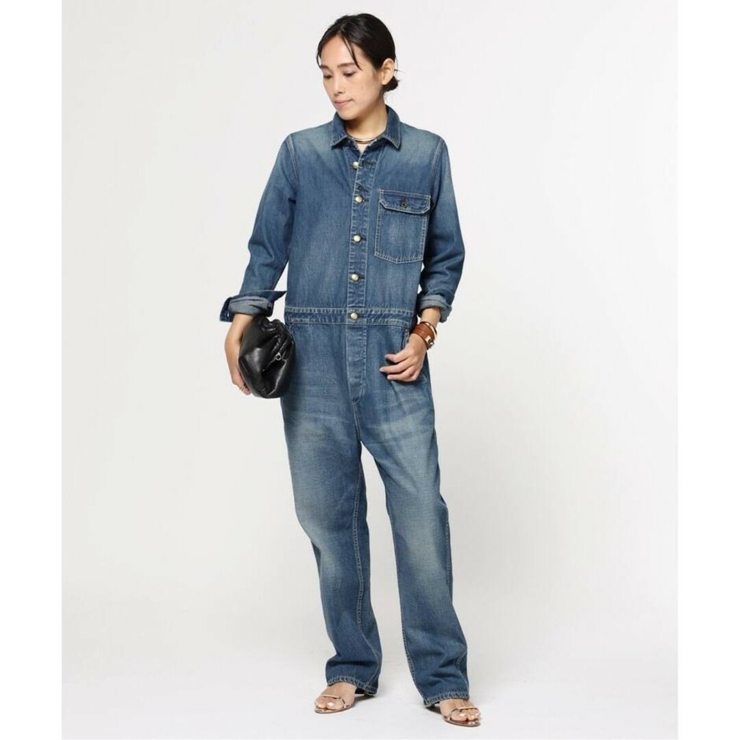 AP STUDIO(エーピーストゥディオ)のAttick by Johnbull Denim all in one 未使用品 レディースのパンツ(サロペット/オーバーオール)の商品写真