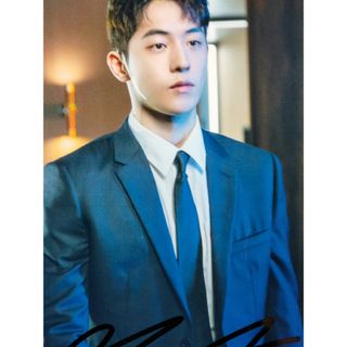 ナム・ジュヒョク直筆サイン入り2Lサイズ写真…Nam Joo-hyuk…(男性タレント)