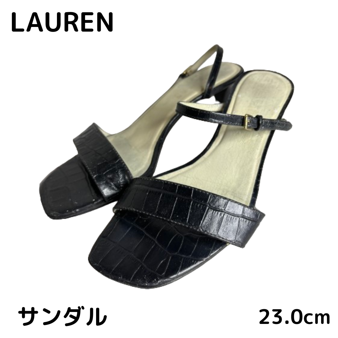 Ralph Lauren(ラルフローレン)の【最終値下げ】送料無料 LAUREN ローレン サンダル 23.0 セール品 レディースの靴/シューズ(サンダル)の商品写真