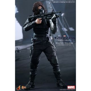 ホットトイズ(Hot Toys)の新品未開封　ウィンターソルジャー ホットトイズ　キャプテンアメリカ　バッキー(アメコミ)