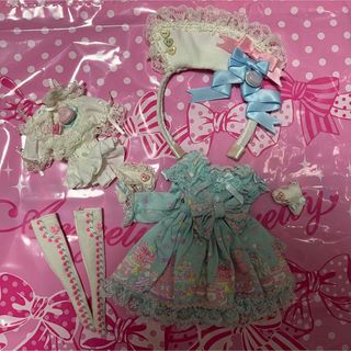 アンジェリックプリティー(Angelic Pretty)のangelic pretty ドールお洋服セット(ひざ丈ワンピース)