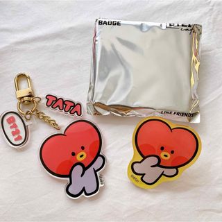 ビーティーイシビル(BT21)のBTS V テヒョン　BT21 TATA minini キーホルダー　クリップ(K-POP/アジア)