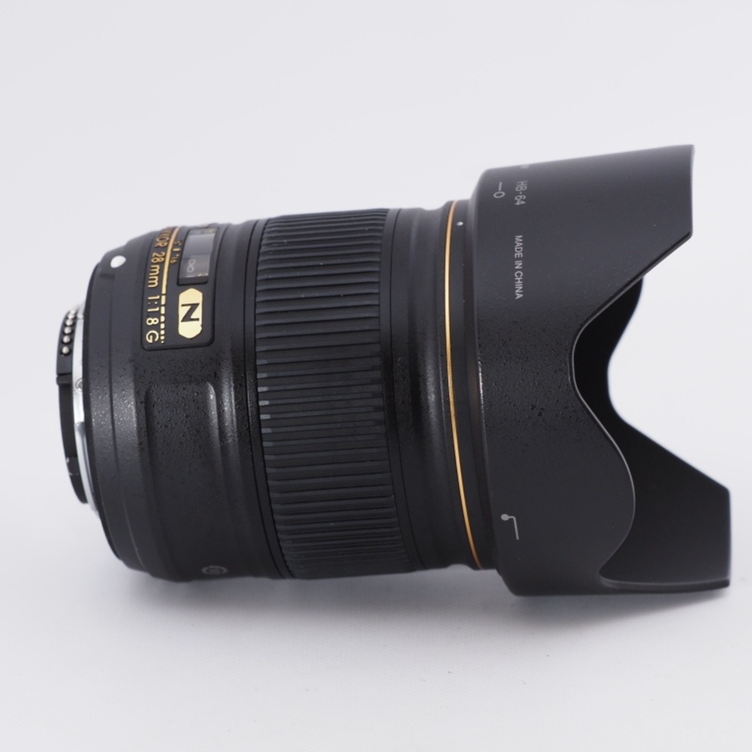 Nikon(ニコン)のNikon ニコン 単焦点レンズ AF-S NIKKOR 28mm f1.8G Fマウント フルサイズ対応 #9249 スマホ/家電/カメラのカメラ(レンズ(単焦点))の商品写真