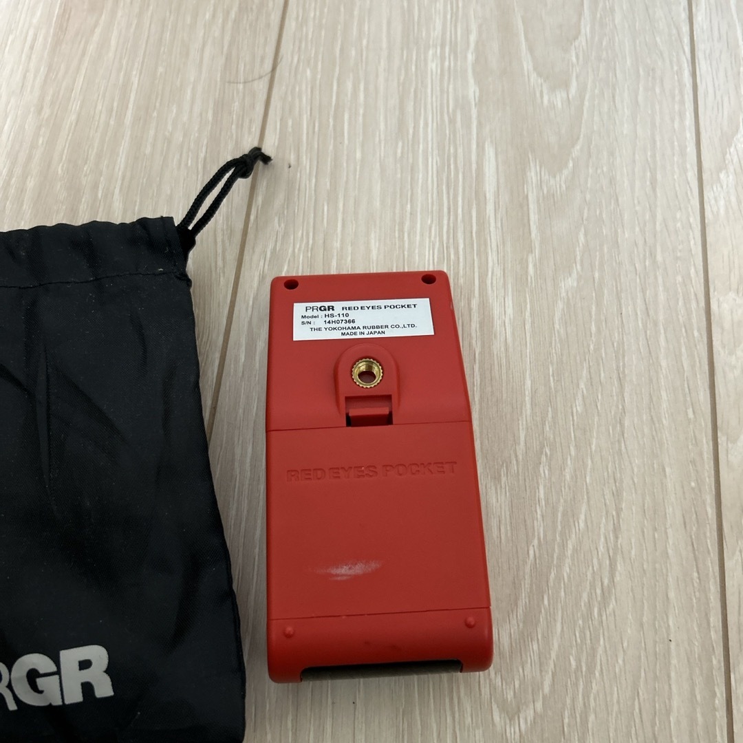PRGR(プロギア)のプロギア red eyes pocket hs-110 ヘッドスピード測定器 スポーツ/アウトドアのゴルフ(その他)の商品写真