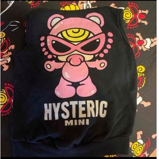 ヒステリックミニ(HYSTERIC MINI)のヒスミニ　テディ　ベスト(Tシャツ/カットソー)