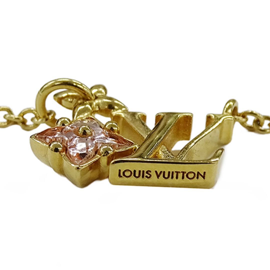 LOUIS VUITTON(ルイヴィトン)のルイ・ヴィトン LOUIS VUITTON ネックレス レディース ブランド コリエ・ルルグラム ゴールド ピンク M00783 GK3233 アクセサリー【中古】 レディースのアクセサリー(ネックレス)の商品写真