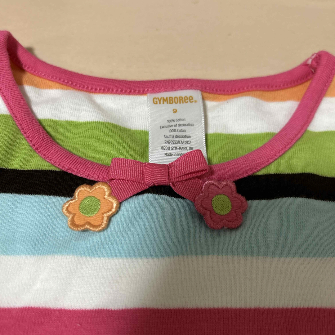 GYMBOREE(ジンボリー)のGYMBOREE 9 長袖　Tシャツ　女の子 キッズ/ベビー/マタニティのキッズ服女の子用(90cm~)(Tシャツ/カットソー)の商品写真