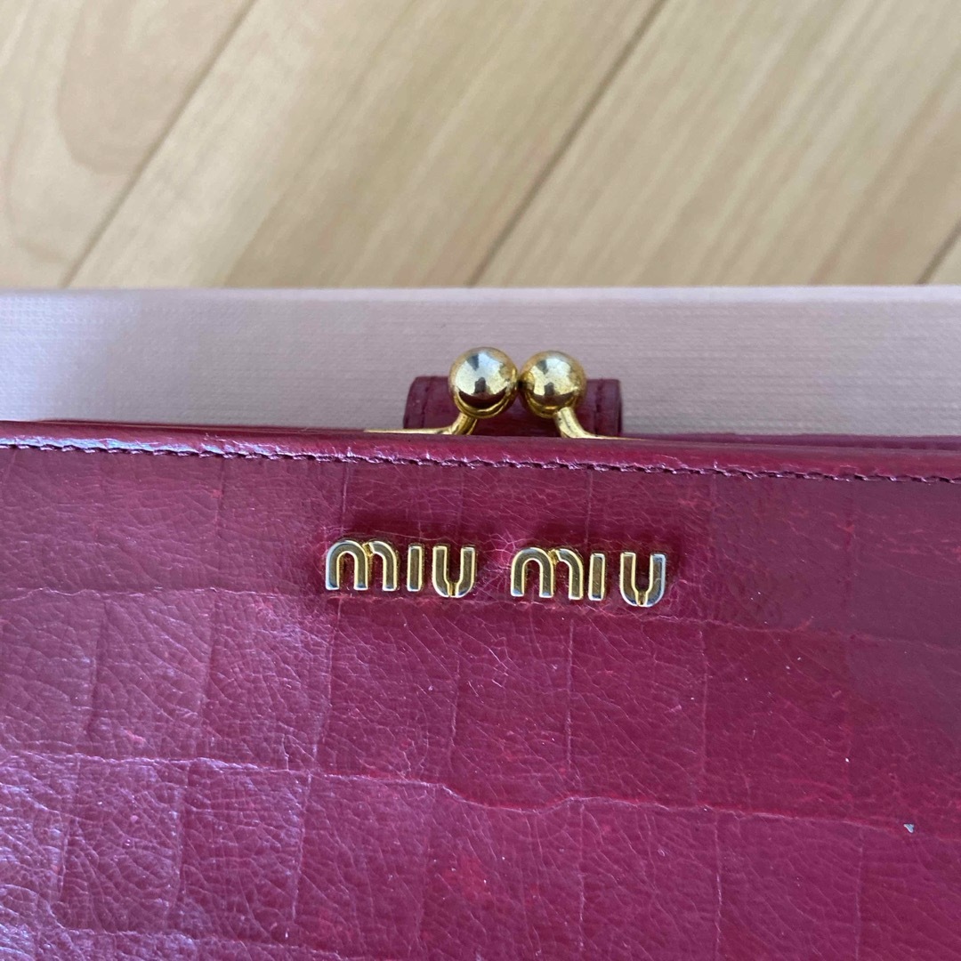 miumiu(ミュウミュウ)のmiu miu 財布 レディースのファッション小物(財布)の商品写真