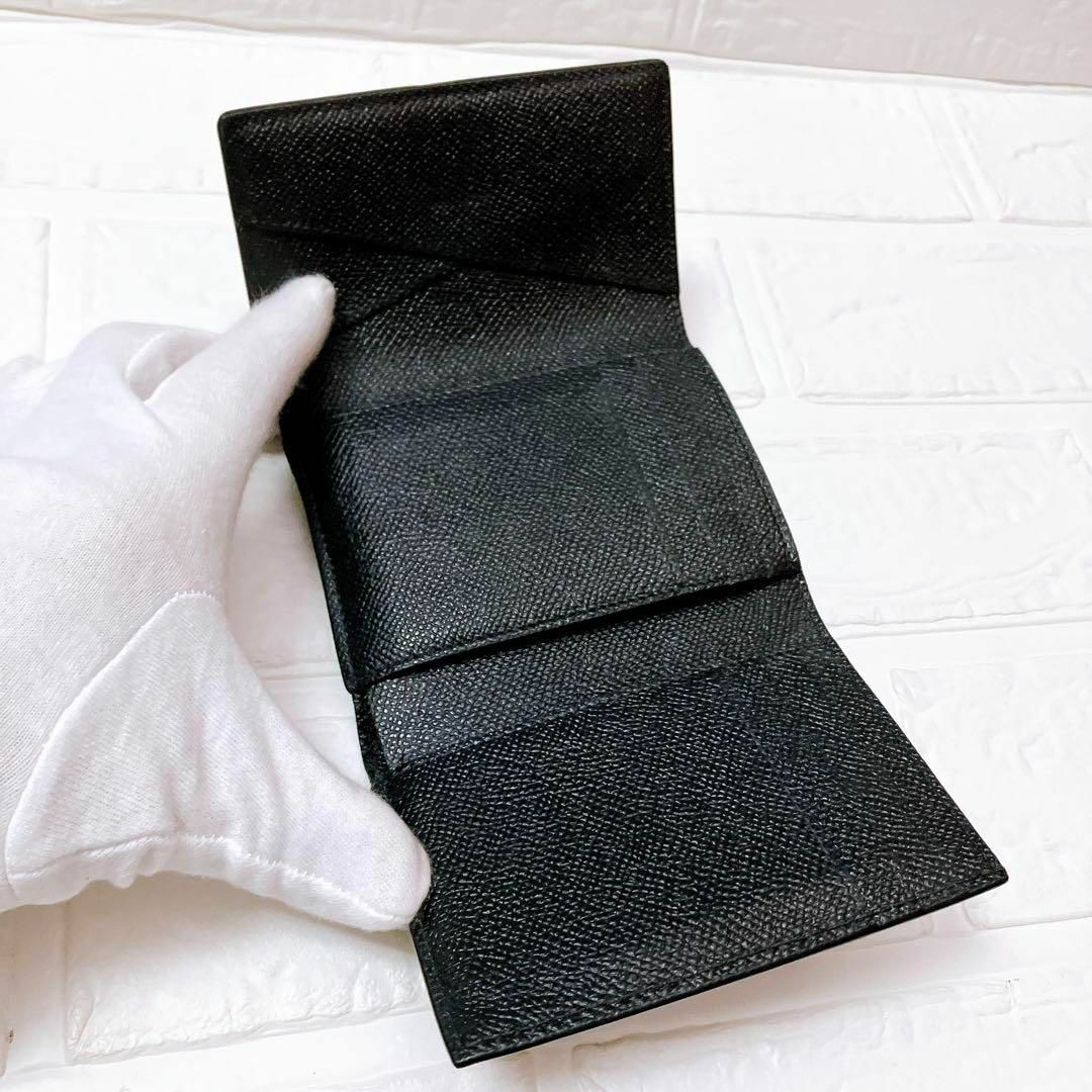 BVLGARI(ブルガリ)のブルガリ BVLGARI レザー 三つ折り財布 ブラック Y276 メンズのファッション小物(折り財布)の商品写真