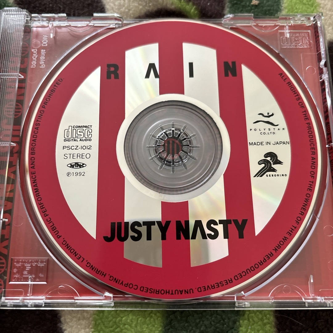 RAIN Justy-Nasty 藤崎賢一 エンタメ/ホビーのCD(ポップス/ロック(邦楽))の商品写真