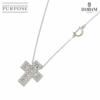 ダミアーニ(Damiani)のダミアーニ DAMIANI ベルエポック XXS ダイヤ ネックレス 45cm K18 WG ホワイトゴールド 750 クロス【証明書付き】 VLP 90212352(ネックレス)