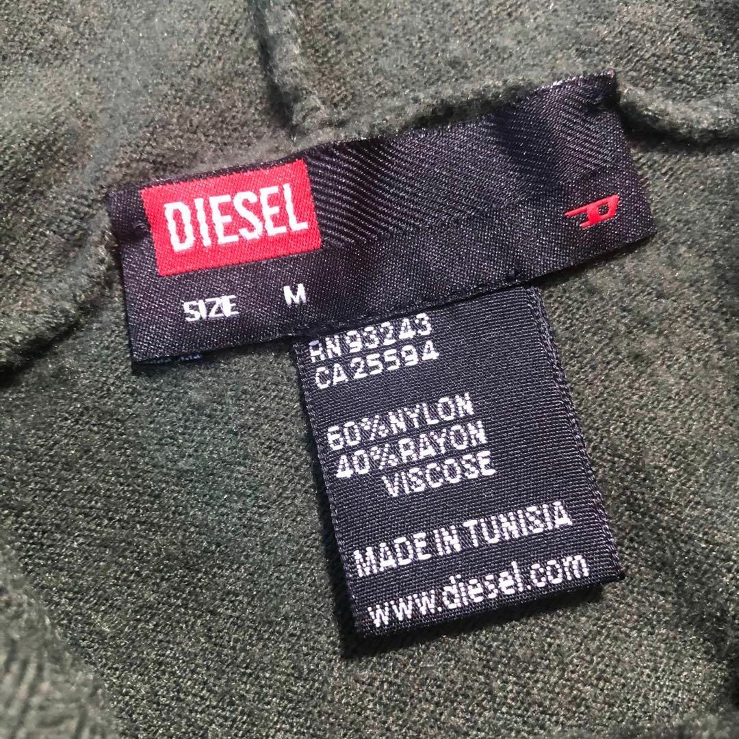 DIESEL(ディーゼル)のディーゼル-diesel-ニットパーカー サイズM レディースのトップス(パーカー)の商品写真