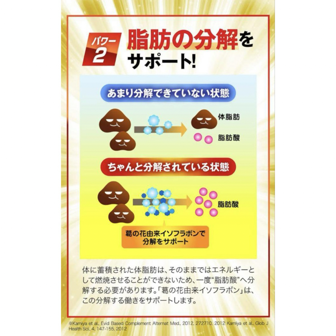 脂肪減少源EX60粒入り30日分　機能性表示食品　イソフラボン配合　日本製 コスメ/美容のダイエット(ダイエット食品)の商品写真