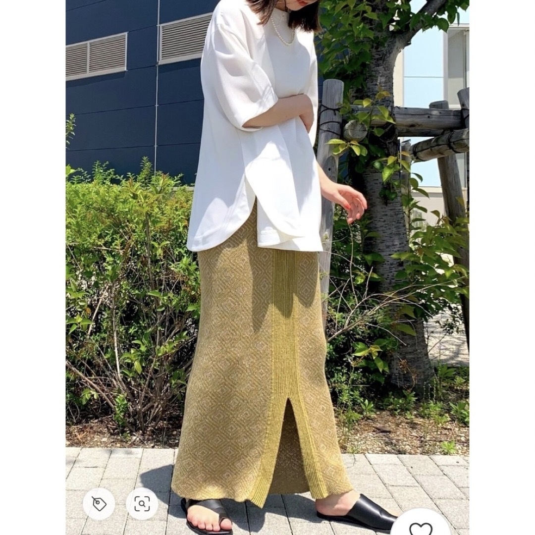 TODAYFUL(トゥデイフル)のtodayful ジャガードペンシルスカート レディースのスカート(ロングスカート)の商品写真